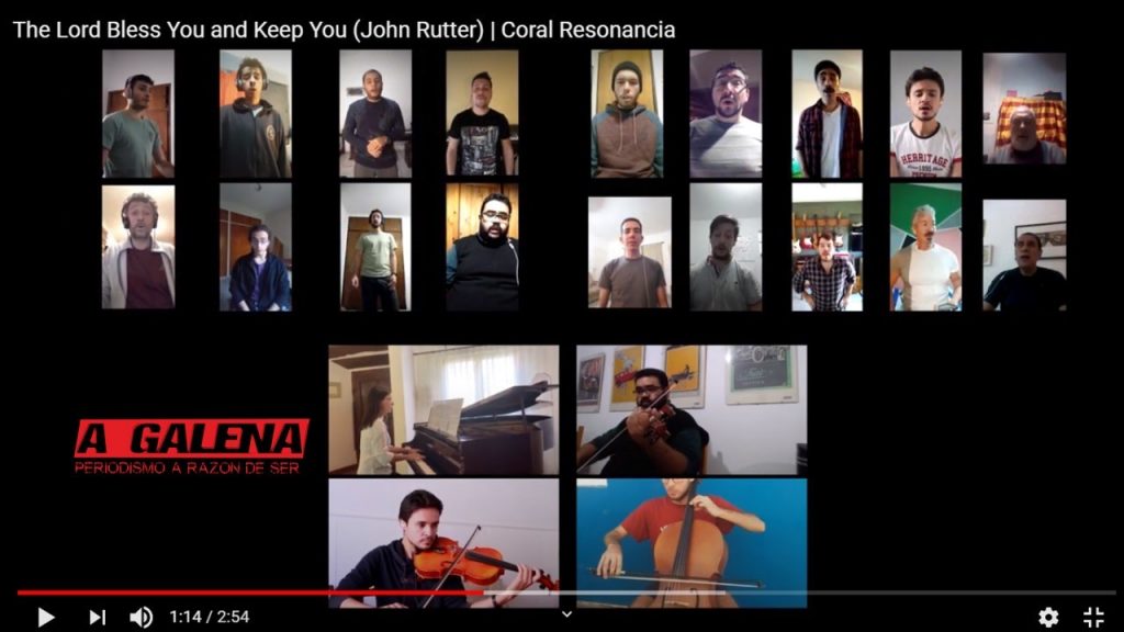 Coral Resonancia presenta una nueva producción a distancia