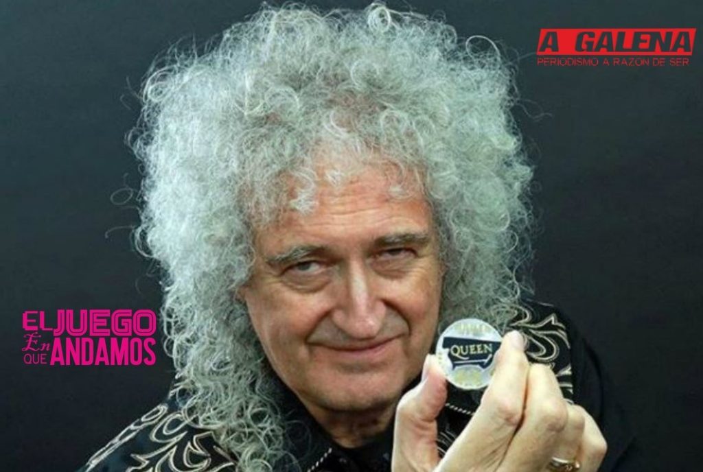 Brian May fue elegido el mejor guitarrista