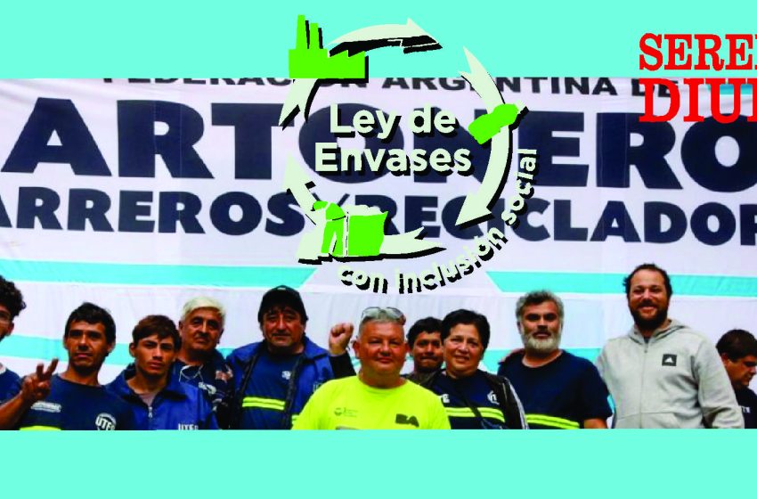 #LeyDeEnvases | #IgnacioAndrés de la Federación Argentina de Cartoneros Carreros y Recicladores