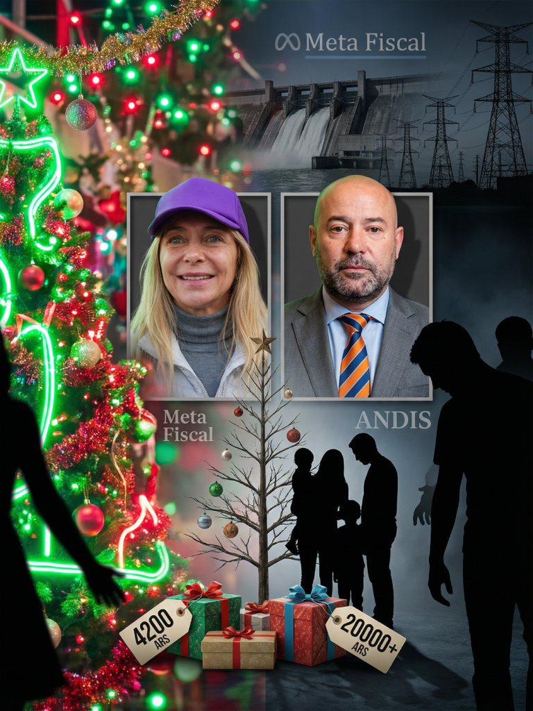 La Navidad no llega a 60% de los hogares. «El árbol: sin regalos para el pueblo pero negocios y coimas para los políticos corruptos»